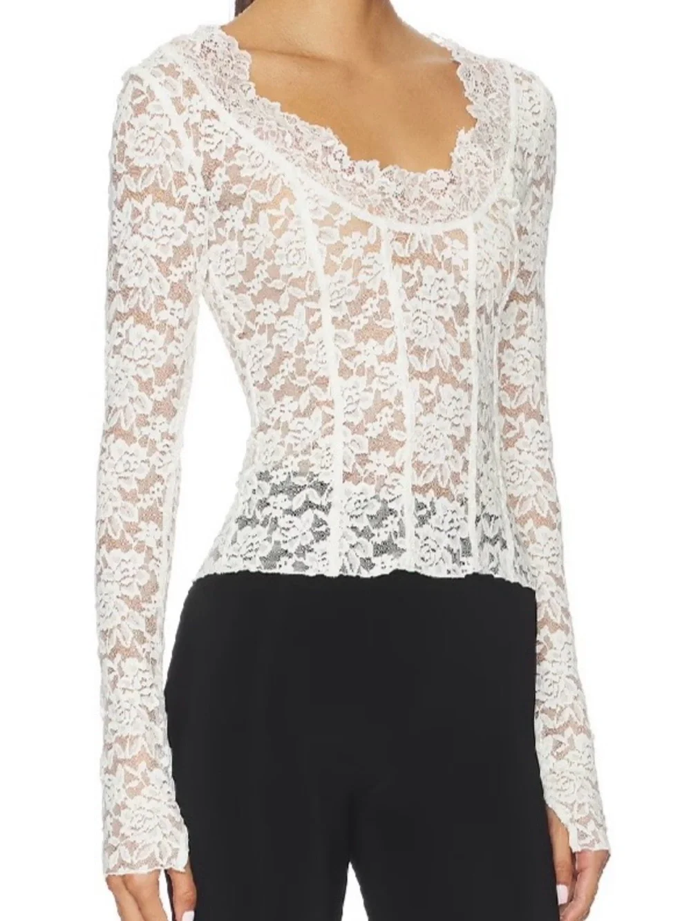 Revolve Intimately Free People All Night Long Sleeve Petal Size M New